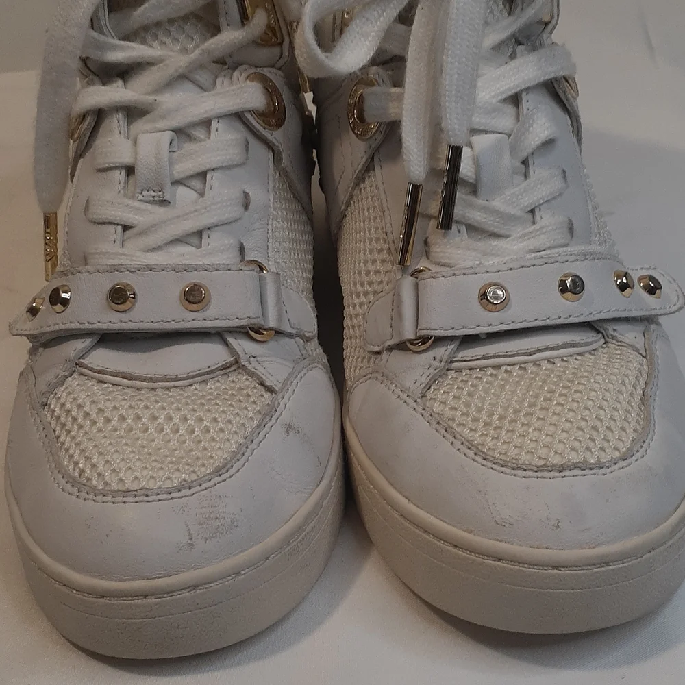 Michael Kors Women's High Top Sneakers - Picture 6 of 13